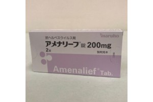 Amenalief 200 mg tablets (herpes)