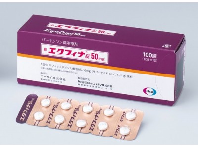 Equfina tablets 50 mg for Parkinson’s disease (safinamide mesylate, Xadago)