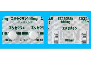 Excegran tablets for epilepsy seizures from Japan