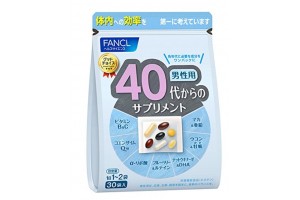 Vitamins for 40 year old Men by Fancl - 1 month