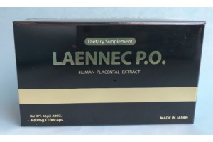 Laennec Po placenta Supplement 100 Capsules