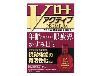 V Rohto Premium Active Anti-Age Eye Drops from Japan