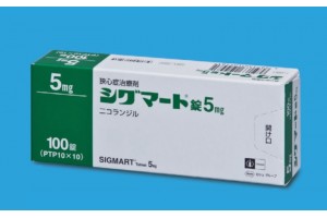 Sigmart tablets 5 mg for angina (nicorandil)