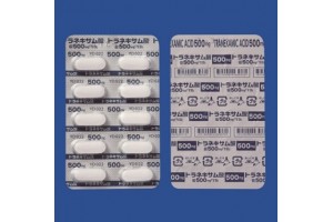 Tranexamic acid 500 mg in tablets from Japan